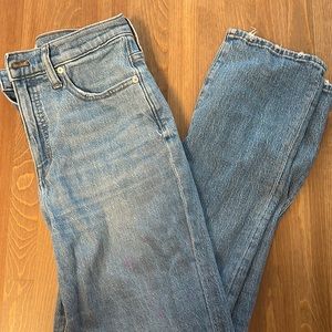 Madewell size 26 Classic Straight Leg Jean